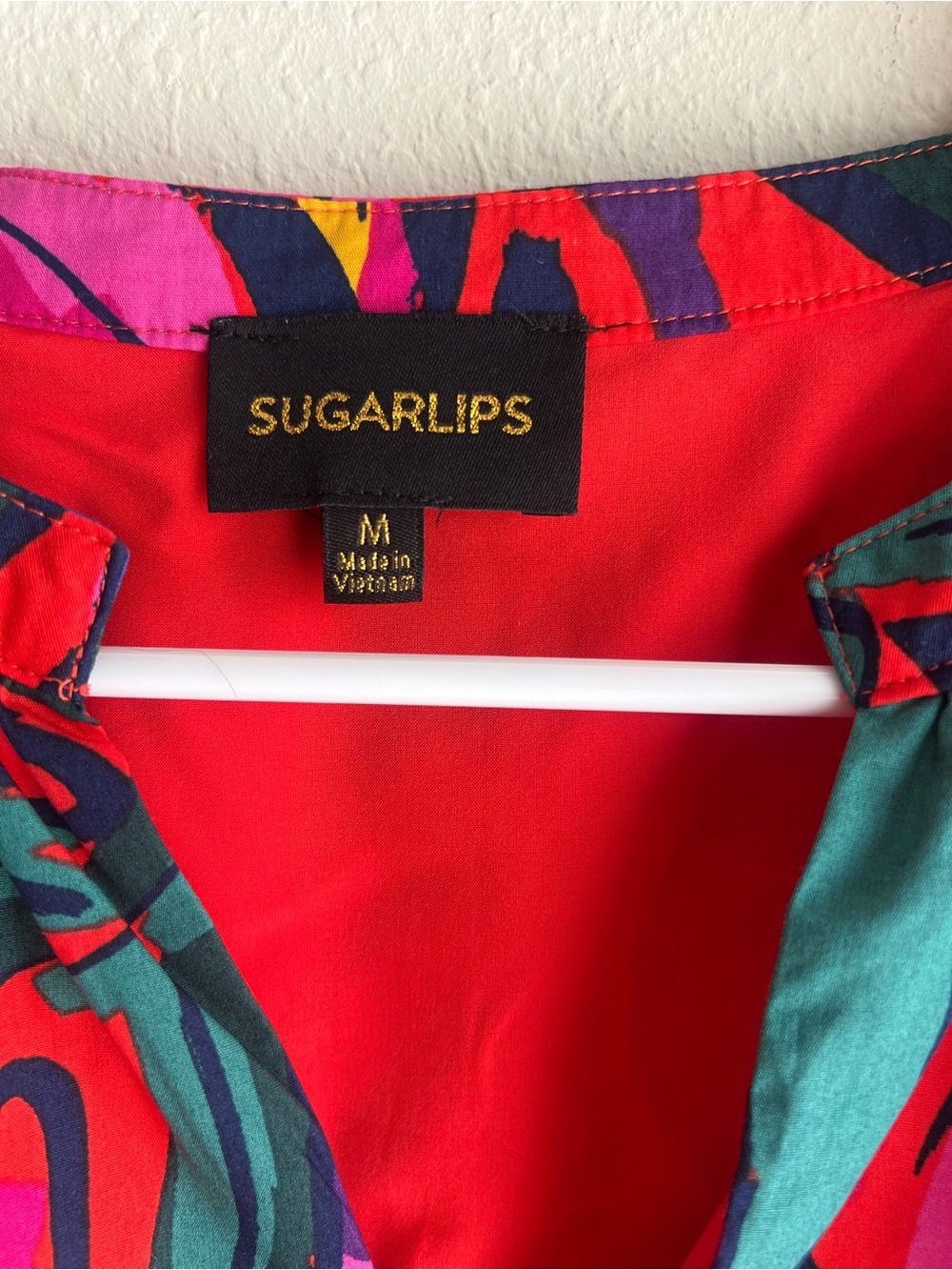 Sugarlips Multi-Color Floral Ruffle Mini Dress - Picture 5 of 9